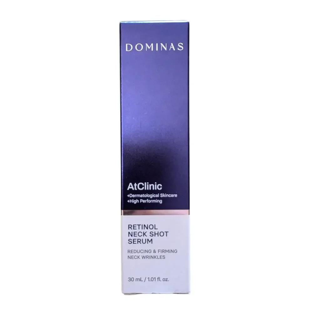 Atclinic Retinol Neck Serum Cream (1Fl Oz) - Reduce Neck Wrinkles & Improve Skin